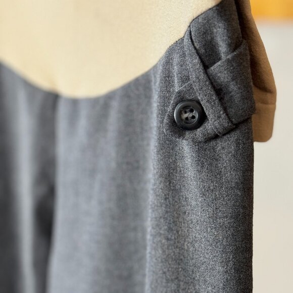 Motherhood Maternity Gray Work Slacks | Full Panel | PXS - Picture 3 of 3